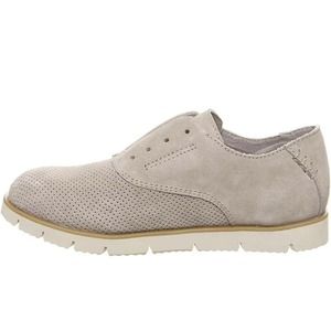 BEARPAW Women's Haven Slip-On Shoe - Grey, Size 8 Suede Upper